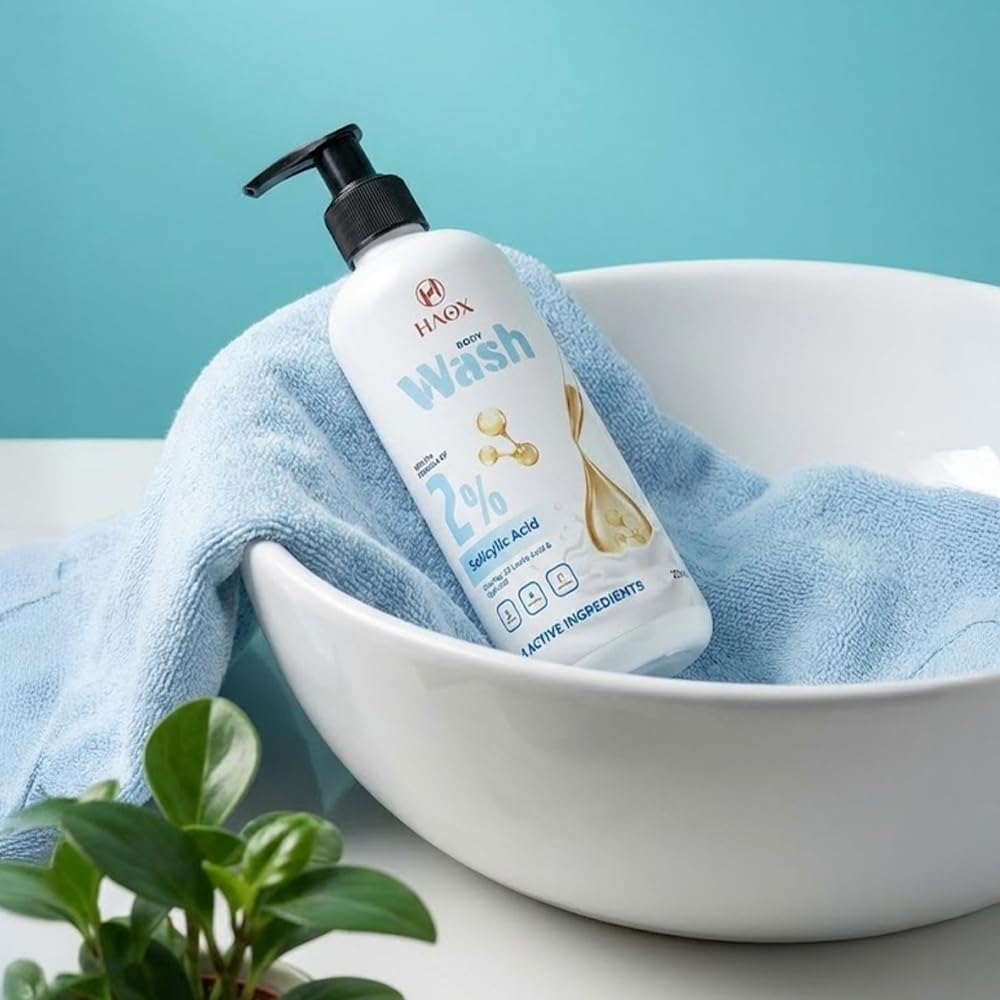HAOX Clear & Glow Body Wash(250mL) Deep Cleansing • Brightening • Acne Control