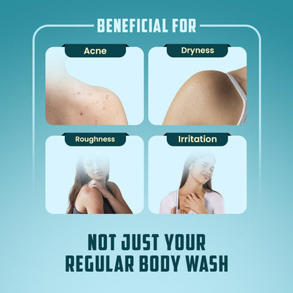 HAOX Clear &amp; Glow Body Wash(250mL) Deep Cleansing • Brightening • Acne Control