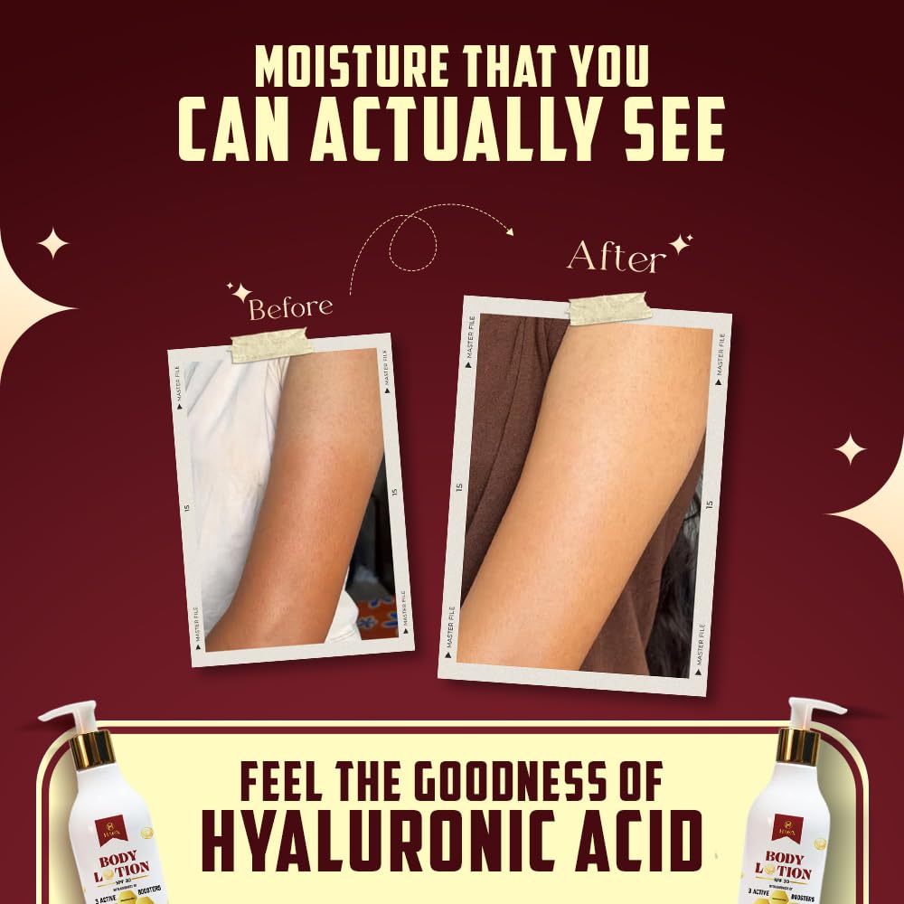 HAOX SPF 30 Detan &amp; Brightening Body Lotion(250mL) Sun Protection • Detan • Intense Glow