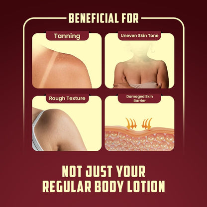 HAOX SPF 30 Detan &amp; Brightening Body Lotion(250mL) Sun Protection • Detan • Intense Glow